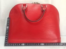 Photo3: Auth Louis Vuitton Epi Alma PM 2 Way Shoulder Hand Bag Red 8E260100m (3)