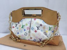 Photo1: Auth Louis Vuitton Monogram Multicolor Judy MM 2 Way Shoulder Hand Bag 8E260080t (1)