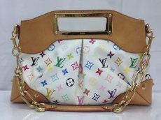 Photo2: Auth Louis Vuitton Monogram Multicolor Judy MM 2 Way Shoulder Hand Bag 8E260080t (2)