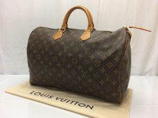 Photo1: Auth LOUIS VUITTON Monogram Speedy 40 Hand Bag 8F070390m (1)