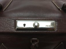 Photo4: Auth Prada Leather Hand Bag 8E300910r (4)