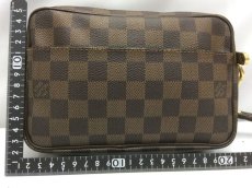 Photo2: Auth Louis Vuitton Damier Ebene  Pochette Macao N61739  Clutch Bag 8F220660m (2)