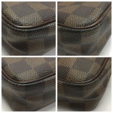 Photo3: Auth Louis Vuitton Damier Ebene  Pochette Macao N61739  Clutch Bag 8F220660m (3)