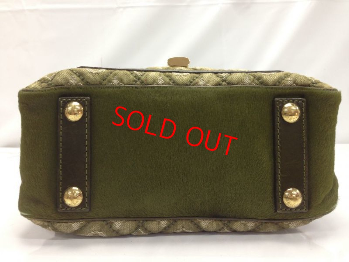 Photo2: Auth LOUIS VUITTON  Monogram Denim Gondor Shoulder Bag M95199 8F200090nm (2)