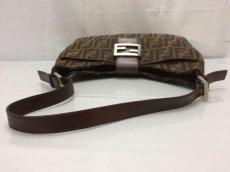 Photo4: Auth FENDI Zucca Pattern Logos Shoulder Bag 8G120130n (4)