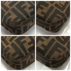 Photo3: Auth FENDI Zucca Pattern Logos Shoulder Bag 8G120130n (3)