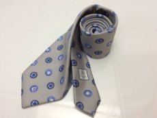 Photo2: Auth CHANEL 100% Seta Soie Silk Necktie made in Italy 8G310110m (2)