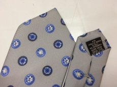 Photo3: Auth CHANEL 100% Seta Soie Silk Necktie made in Italy 8G310110m (3)