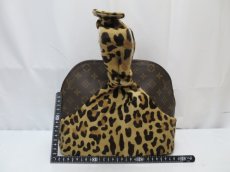 Photo3: Auth Louis Vuitton Azzedine Alaia Leopard Alma Hand bag Monogram 8H090090m (3)