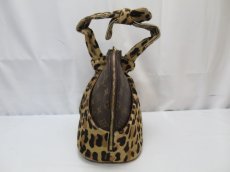 Photo5: Auth Louis Vuitton Azzedine Alaia Leopard Alma Hand bag Monogram 8H090090m (5)