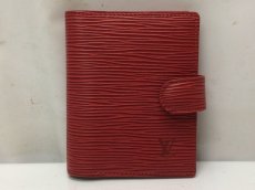 Photo2: Auth Louis Vuitton Mini Agenda Cover Business Card Case 8H230170m (2)