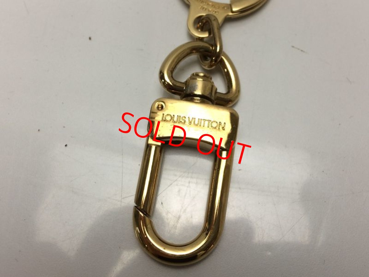 Photo6: Auth  LOUIS VUITTON Anokre Gold Tone Key Ring Holder 8H230330m (6)
