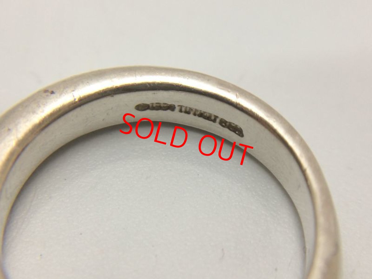 Photo8: Auth TIFFANY & Co. 925 Silver 750 Gold Heart motif Ring US size 5.25 8H220940n (8)