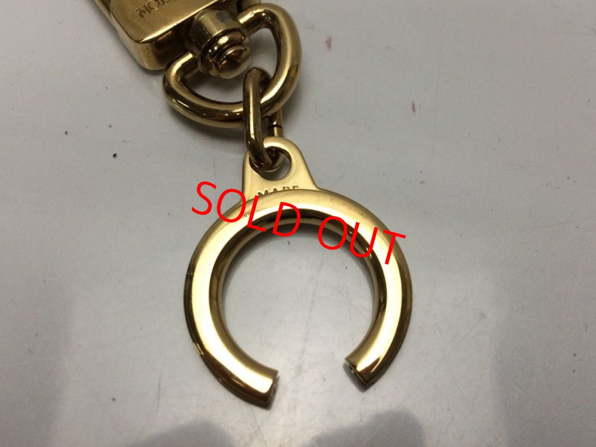 Photo5: Auth  LOUIS VUITTON Anokre Gold Tone Key Ring Holder 8H230330m (5)