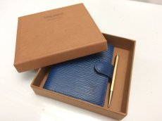 Photo9: Auth Louis Vuitton Epi Mini Agenda Notebook & Mechanical Pencil 8H280180m (9)