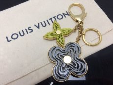 Photo1: Auth  LOUIS VUITTON Porte Cles Naif  Key Ring Bag Charm 8H290430m (1)