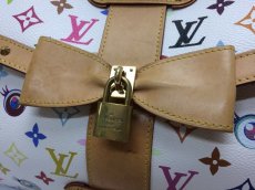 Photo7: Auth LOUIS VUITTON Multicolor Eye Love You M92053 Sac Retro GM Bag 8i110340m (7)