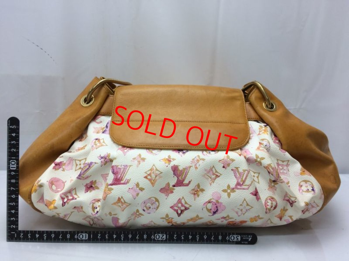 Photo2: Louis Vuitton Richard Prince Watercolor Aquarelle Jamais Limited Bag 8i120100m (2)