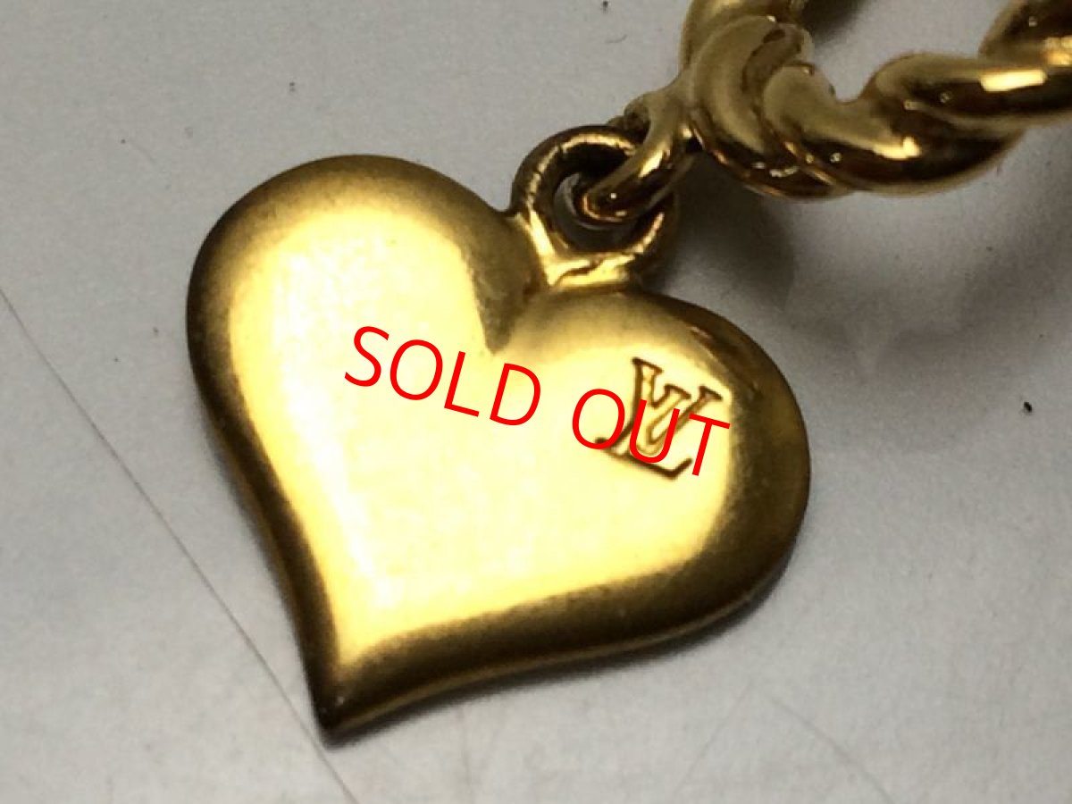 Photo6: Auth Louis Vuitton Sweet Monogram Gold set of Three Brass Hoop Earring 8i180370n (6)