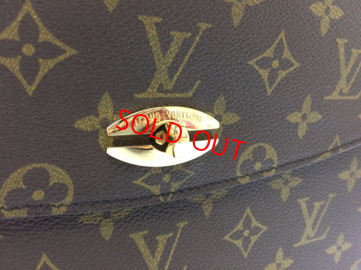 Photo5: Authentic Louis Vuitton Monogram Malesherbes Hand bag 8J090330m (5)