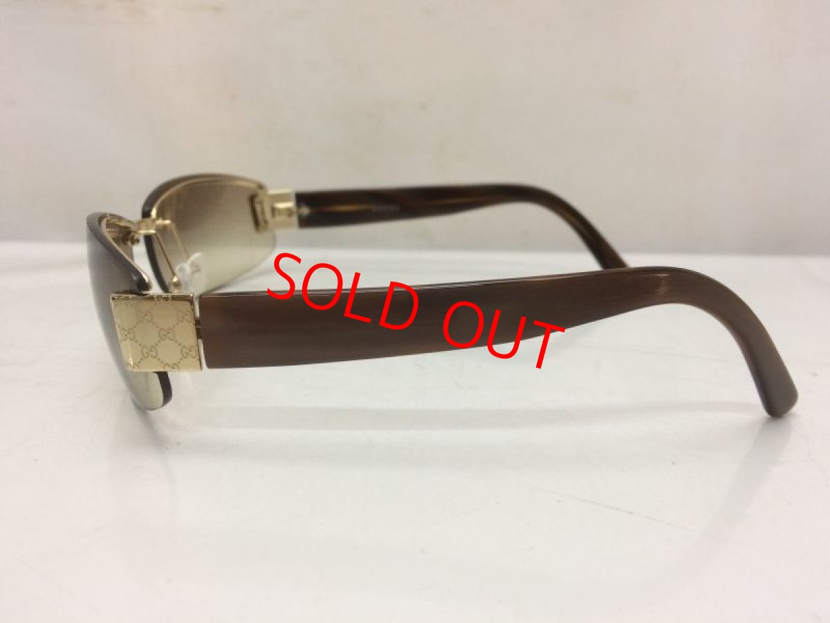 Photo5: Auth Gucci Sunglasses Brown 8J170760m (5)