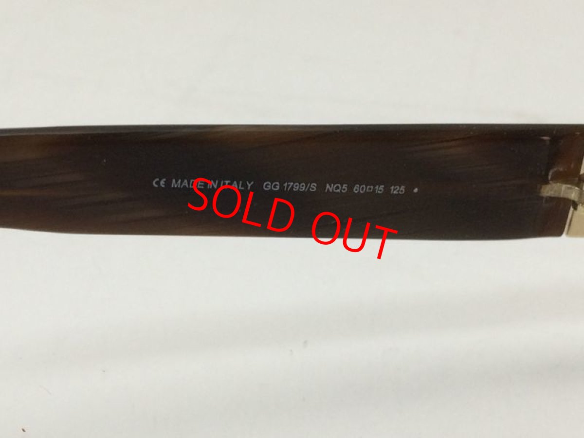 Photo9: Auth Gucci Sunglasses Brown 8J170760m (9)