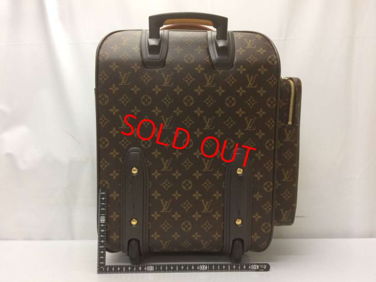 Photo2: Auth Louis Vuitton Monogram Trolley 45 Bosphore Travel Carry bag 8J220190n (2)