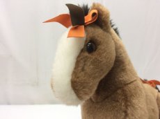 Photo4: Auth HERMES Doll Hermy MM Stuffed Animal Toy Horse Baby Brown 8J230240n (4)