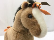 Photo5: Auth HERMES Doll Hermy MM Stuffed Animal Toy Horse Baby Brown 8J230240n (5)
