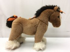 Photo2: Auth HERMES Doll Hermy MM Stuffed Animal Toy Horse Baby Brown 8J230240n (2)