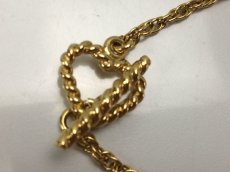 Photo10: Auth LOUIS VUITTON  Gold-Tone Sweet In My Heart Bracelet 8K070340F (10)