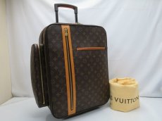 Photo1: Auth Louis Vuitton Monogram Trolley 45 Bosphore Travel Carry bag 8K080070n (1)
