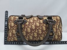 Photo2: Auth Christian Dior Trotter Canvas Hand Bag 8K080660m (2)