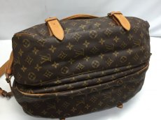 Photo3: Auth Louis Vuitton Monogram Saumur 40 Shoulder bag  8L120020n (3)