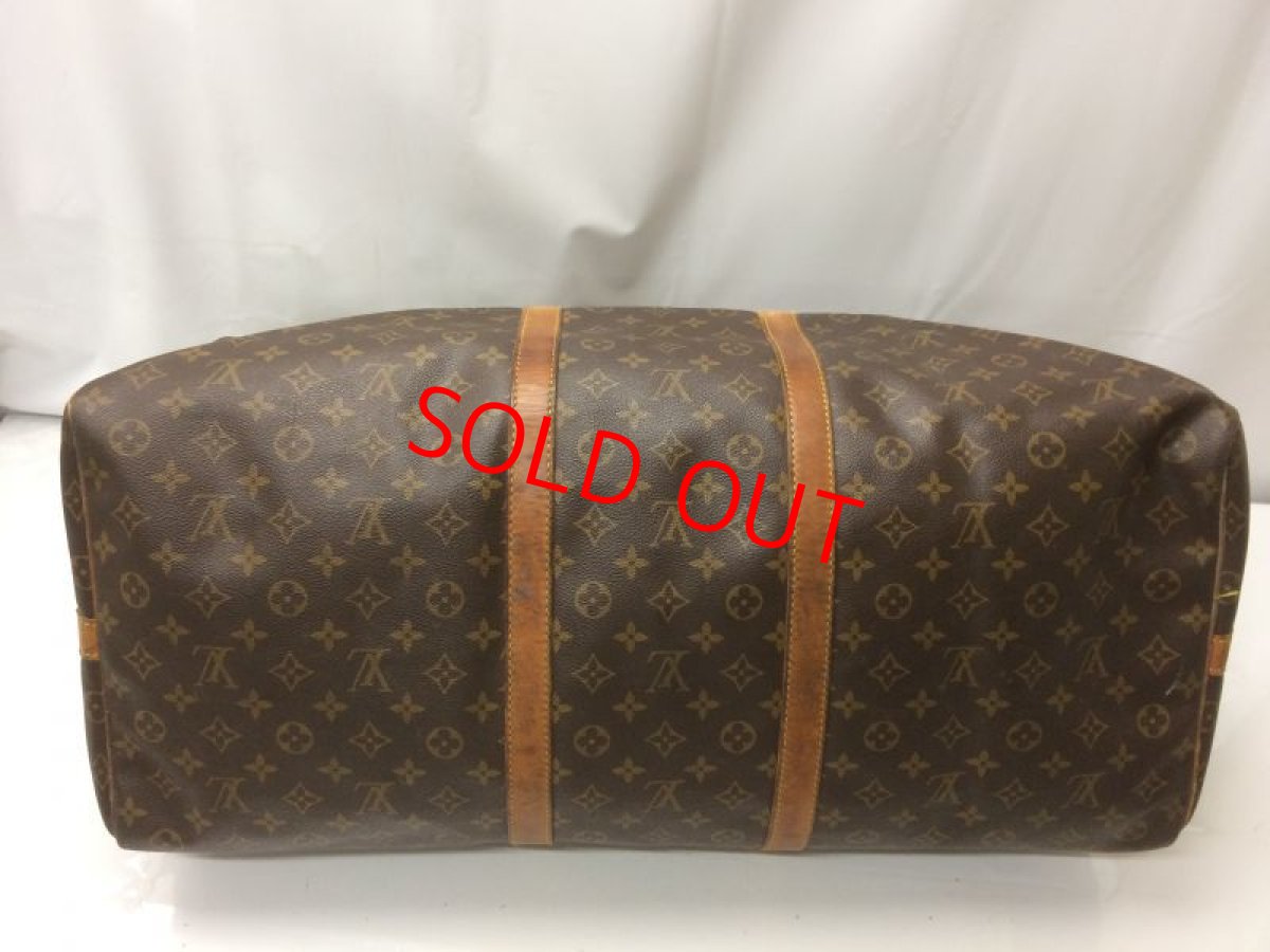 Photo3: Auth LOUIS VUITTON Monogram Keepall Bandouliere 60 Travel Hand bag 8L170170n (3)