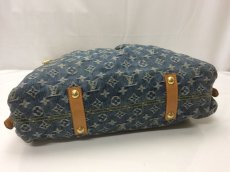 Photo3: Auth Louis Vuitton Monogram Denim Neo Cabby MM 2 Way hand bag M95349  9A090070n (3)