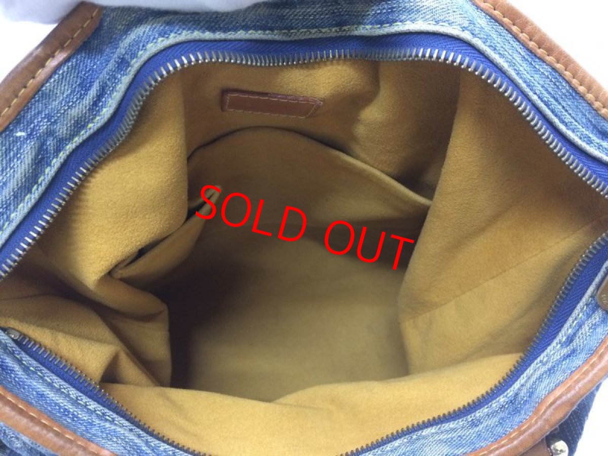 Photo7: Auth Louis Vuitton Monogram Denim Neo Cabby MM 2 Way hand bag M95349  9A090070n (7)