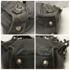 Photo5: Auth BALENCIAGA Leather 2 way Shoulder Hand Bag 9A220220n (5)