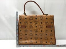 Photo2:  Auth MCM PVC MCM logo pattern Hand Bag 9C131430bn (2)