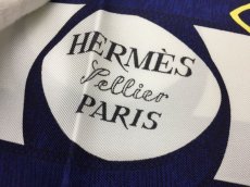 Photo8: Auth Hermes 100% Silk Scarf  Maide in France 9C060230F (8)
