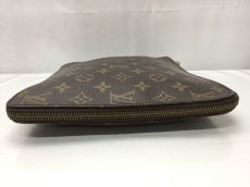 Photo3:  Auth Louis Vuitton Monogram Posh Document Clutch Bag Vintage 9C060110n (3)