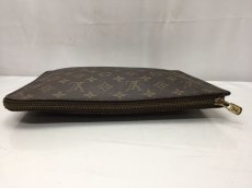 Photo4:  Auth Louis Vuitton Monogram Posh Document Clutch Bag Vintage 9C060110n (4)