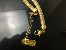 Photo8: Auth Yves Saint Laurent Gold tone Pendant Necklace with box 9C060120n (8)