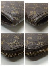 Photo6:  Auth Louis Vuitton Monogram Posh Document Clutch Bag Vintage 9C060110n (6)