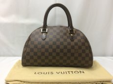 Photo1:  Auth Louis Vuitton Ribera MM N41434 Ebene Handbag 9C130230Fa (1)