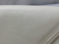 Photo11: Auth Yves Saint Laurent leather Shoulder Bag White 9C131140ma (11)