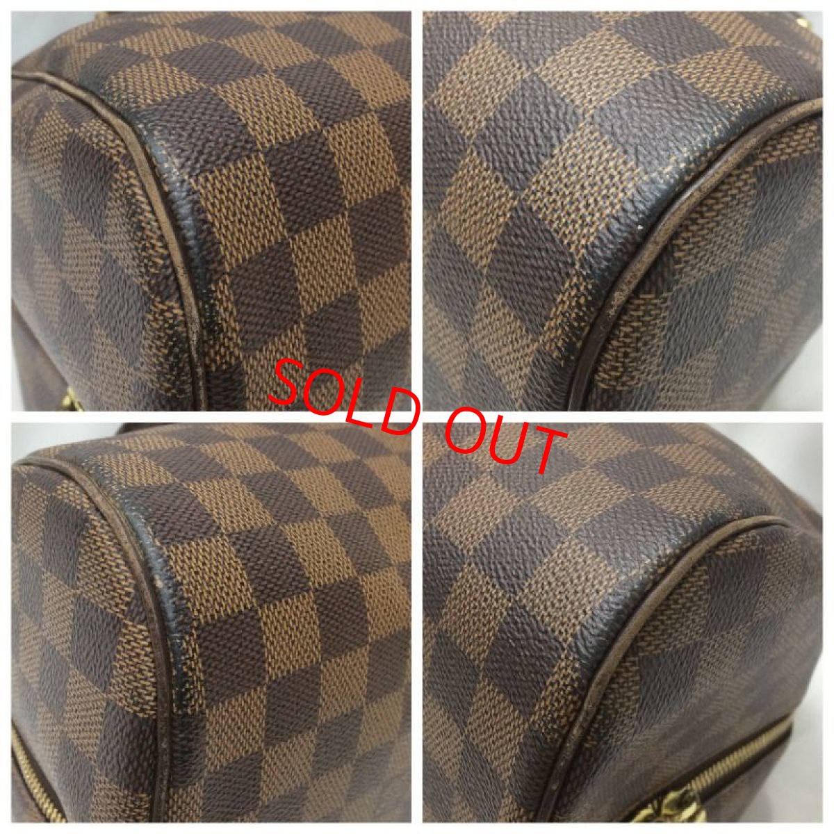 Photo5:  Auth Louis Vuitton Ribera MM N41434 Ebene Handbag 9C130230Fa (5)