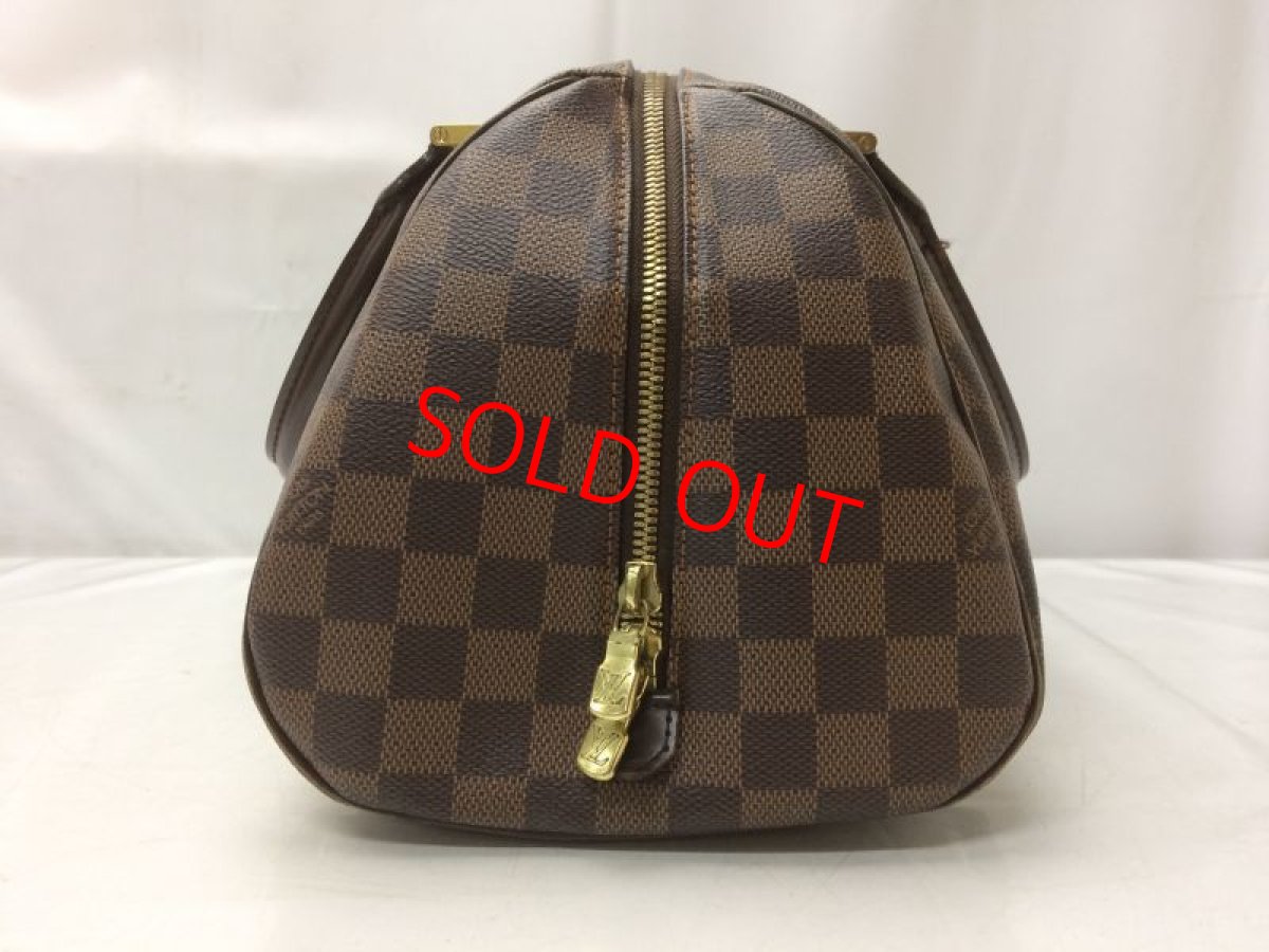 Photo3:  Auth Louis Vuitton Ribera MM N41434 Ebene Handbag 9C130230Fa (3)