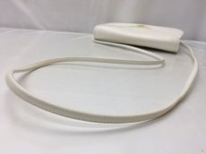 Photo6: Auth Yves Saint Laurent leather Shoulder Bag White 9C131140ma (6)