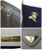 Photo7: Auth Yves Saint Laurent leather Shoulder Bag White 9C131140ma (7)